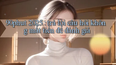 90phut 2025 trả lời câu hỏi không mất tiền để đánh giá