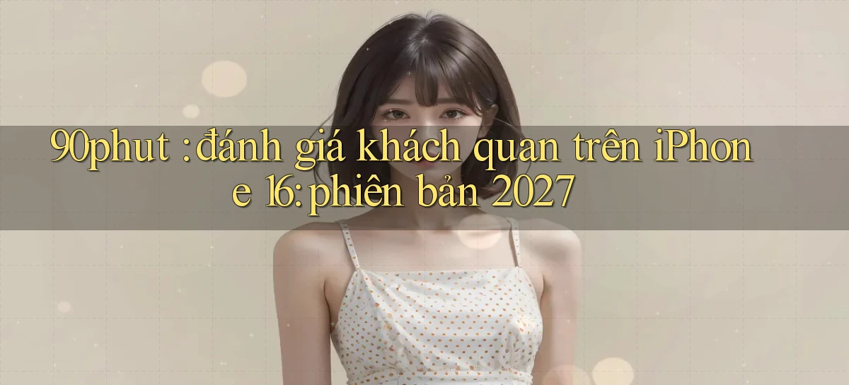 90phut đánh giá khách quan trên iPhone 16 phiên bản 2027