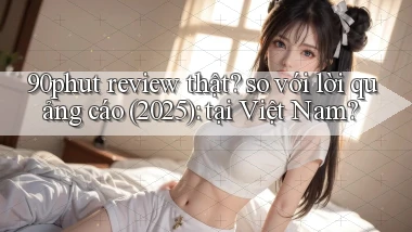 90phut review thật so với lời quảng cáo (2025) tại Việt Nam