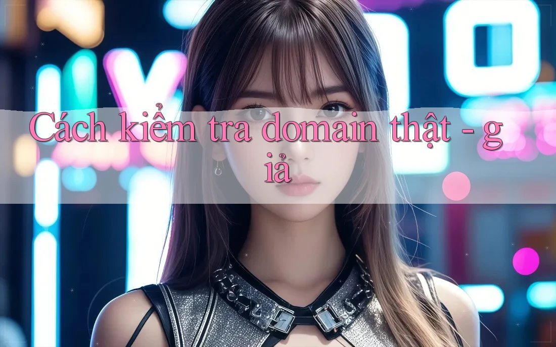 Cách kiểm tra domain thật - giả