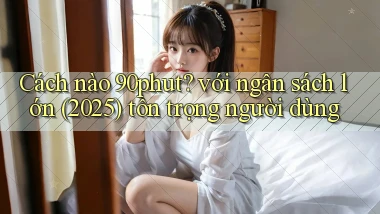 Cách nào 90phut với ngân sách lớn (2025) tôn trọng người dùng