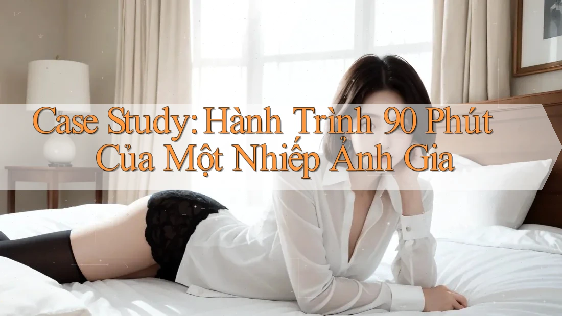 Case Study: Hành Trình 90 Phút Của Một Nhiếp Ảnh Gia