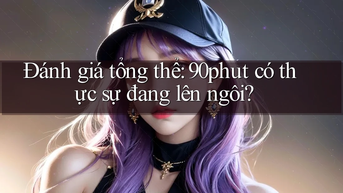 Đánh giá tổng thể: 90phut có thực sự đang lên ngôi? Đánh giá tổng thể: 90phut có thực sự đang lên ngôi?