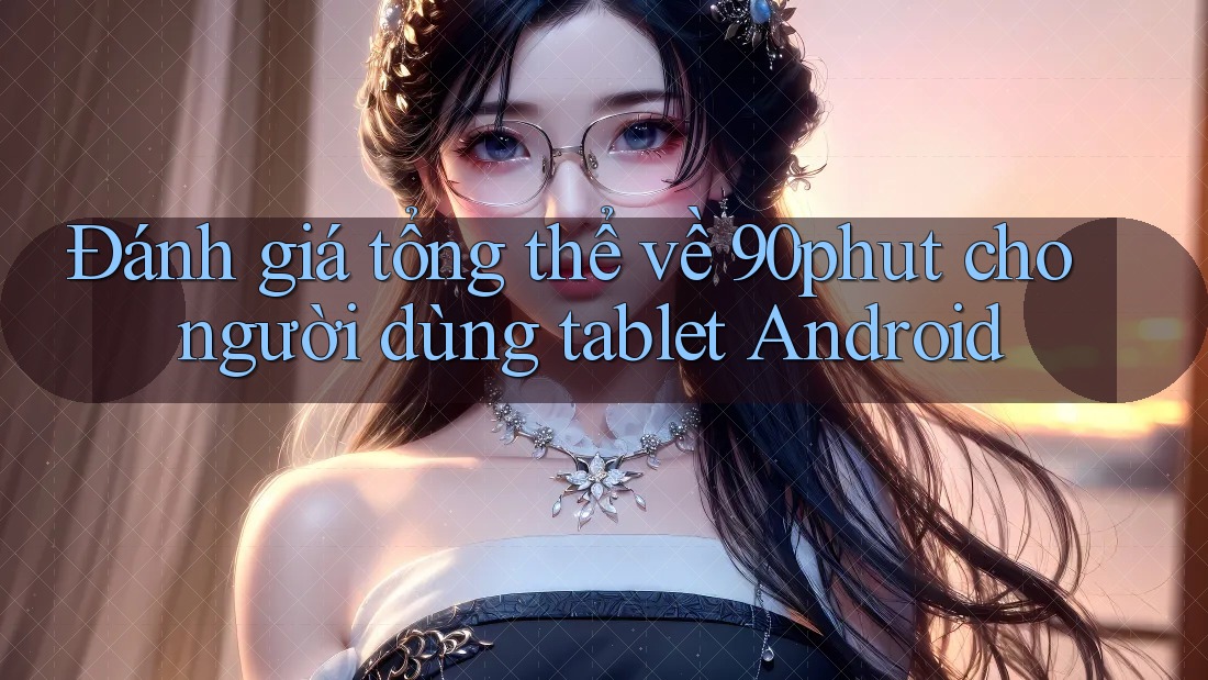 Đánh giá tổng thể về 90phut cho người dùng tablet Android