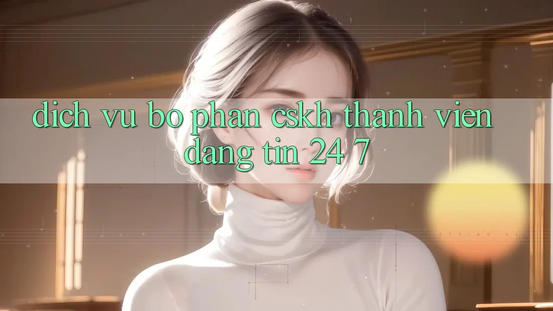 Dịch Vụ Bộ phận CSKH Thành viên Đáng tin 24/7