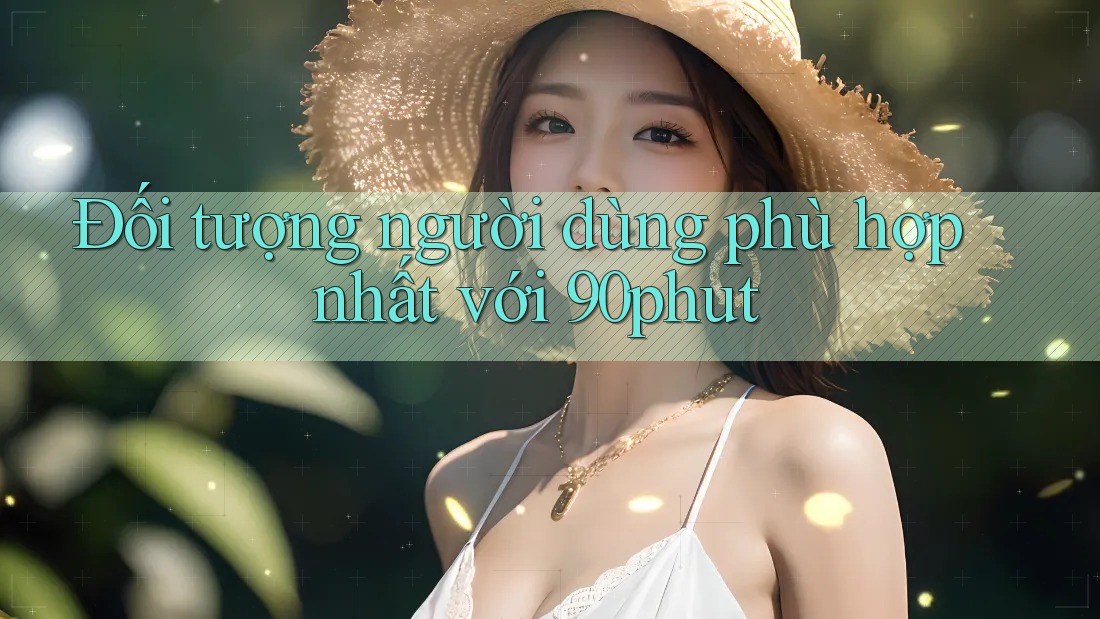 Đối tượng người dùng phù hợp nhất với 90phut