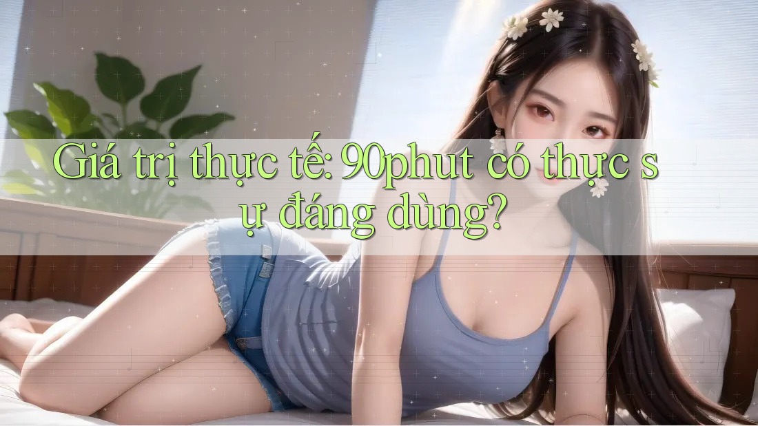 Giá trị thực tế: 90phut có thực sự đáng dùng?