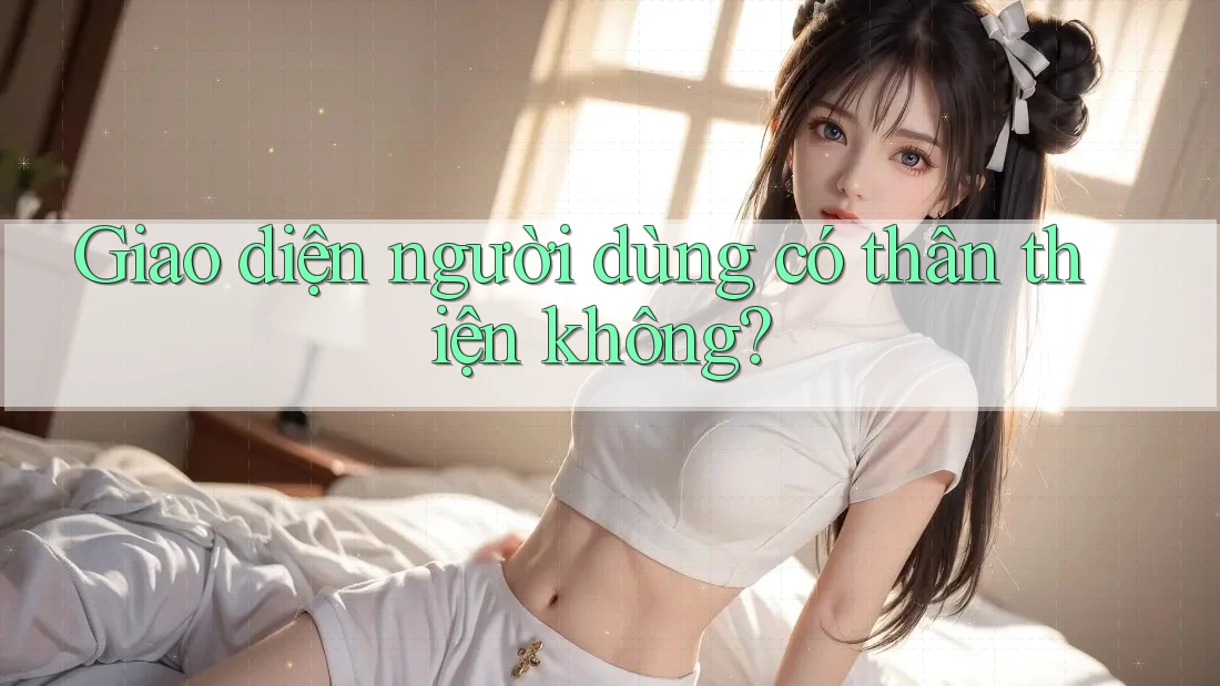Giao diện người dùng: có thân thiện không?