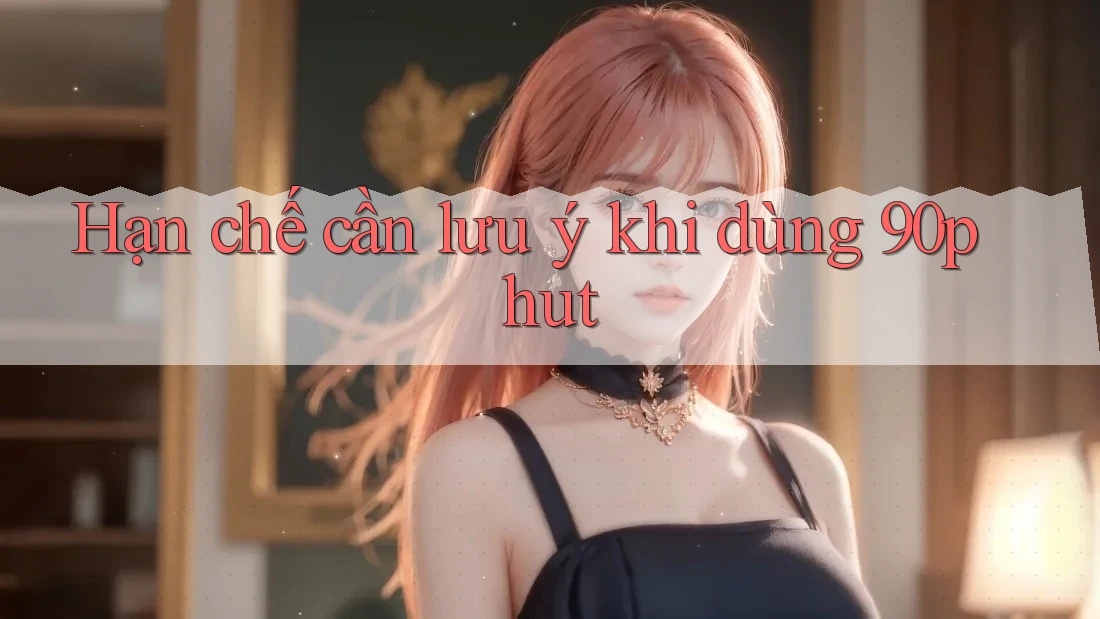 Hạn chế cần lưu ý khi dùng 90phut