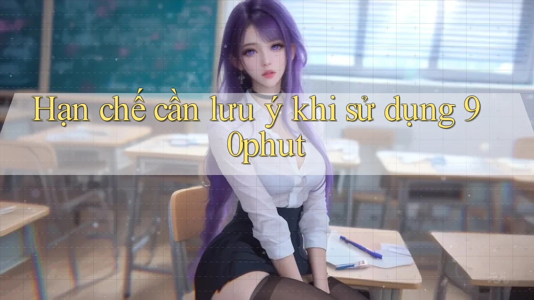 Hạn chế cần lưu ý khi sử dụng 90phut