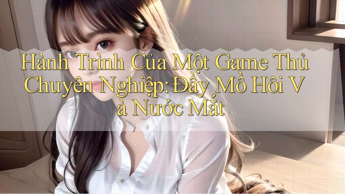 Hành Trình Của Một Game Thủ Chuyên Nghiệp: Đầy Mồ Hôi Và Nước Mắt