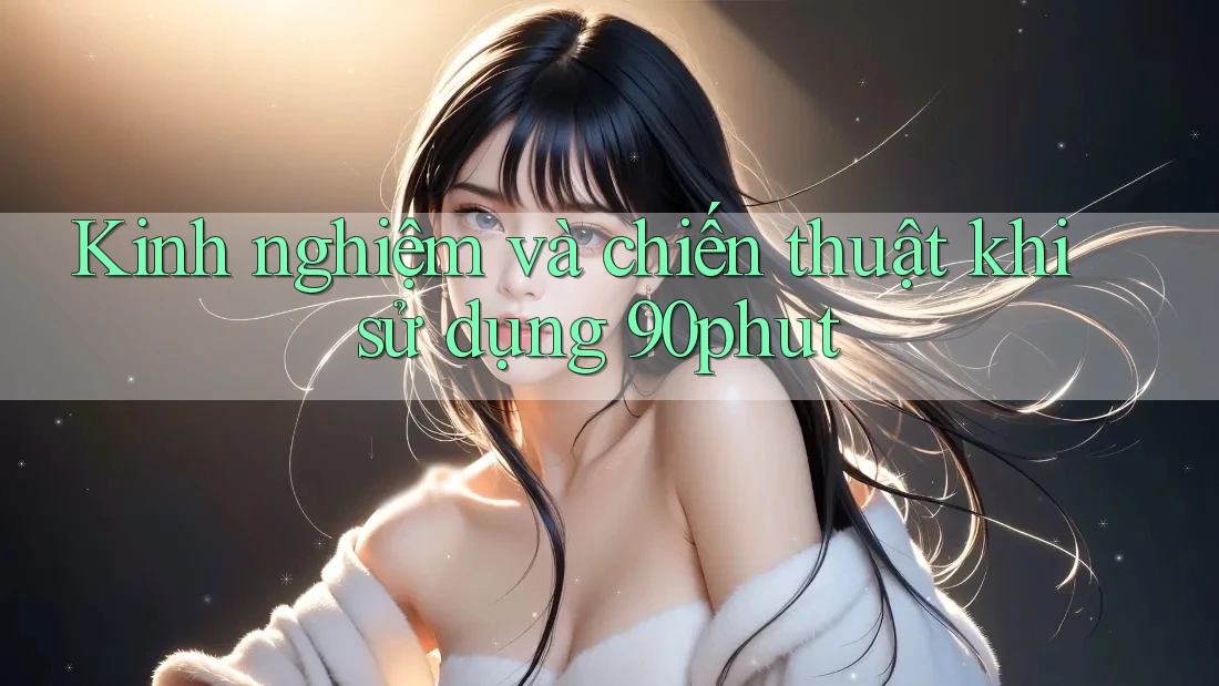 Kinh nghiệm và chiến thuật khi sử dụng 90phut Kinh nghiệm và chiến thuật khi sử dụng 90phut