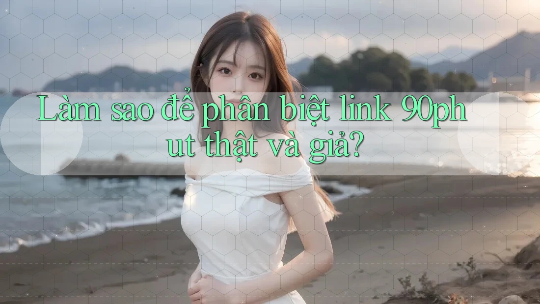 Làm sao để phân biệt link 90phut thật và giả?