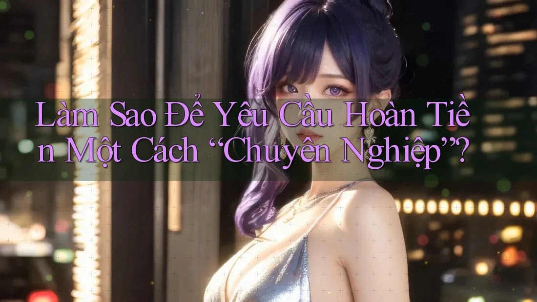 Làm Sao Để Yêu Cầu Hoàn Tiền Một Cách “Chuyên Nghiệp”?