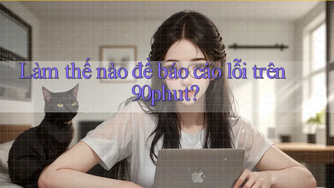 Làm thế nào để báo cáo lỗi trên 90phut?