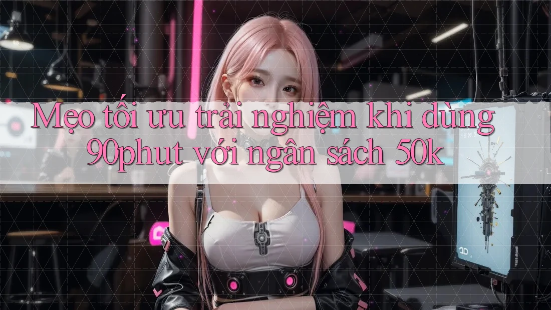 Mẹo tối ưu trải nghiệm khi dùng 90phut với ngân sách 50k