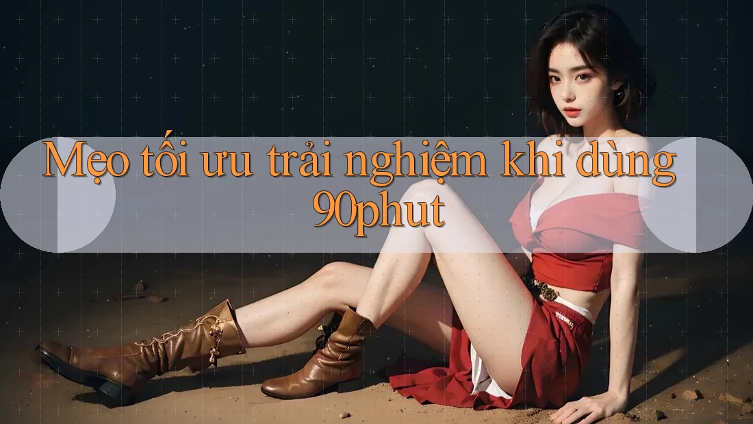 Mẹo tối ưu trải nghiệm khi dùng 90phut