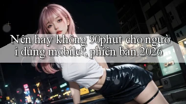 Nên hay không 90phut cho người dùng mobile, phiên bản 2026