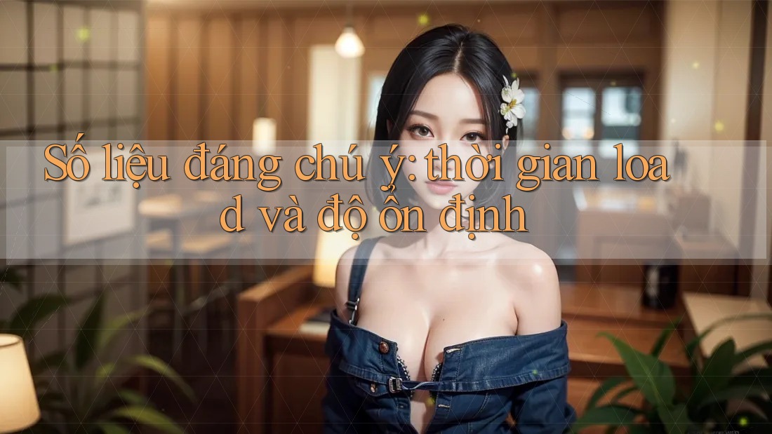Số liệu đáng chú ý: thời gian load và độ ổn định