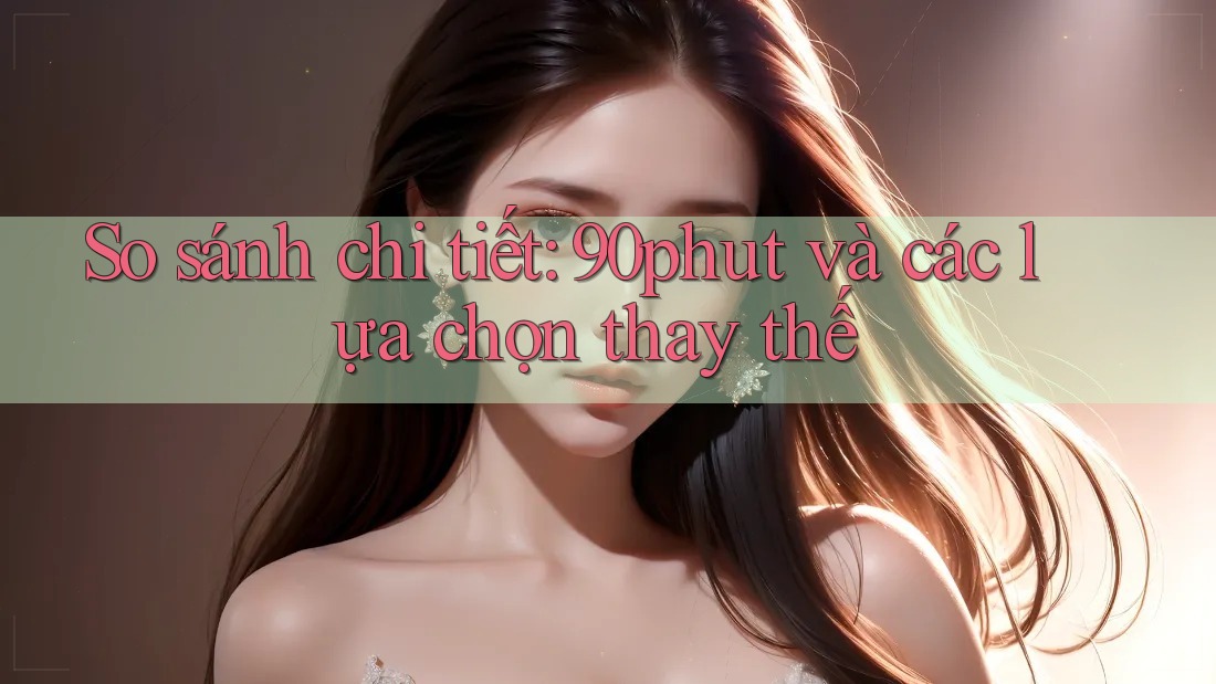 So sánh chi tiết: 90phut và các lựa chọn thay thế