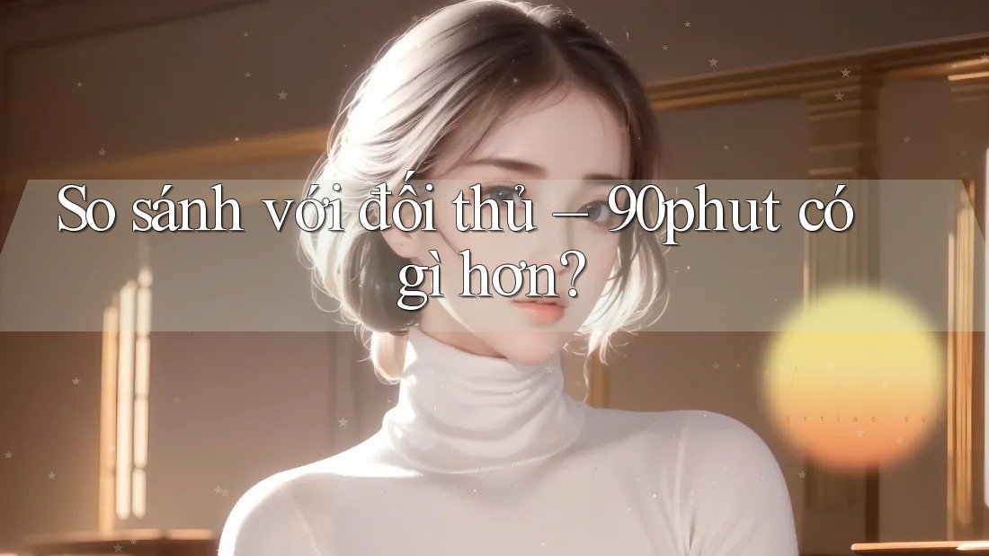 So sánh với đối thủ – 90phut có gì hơn?