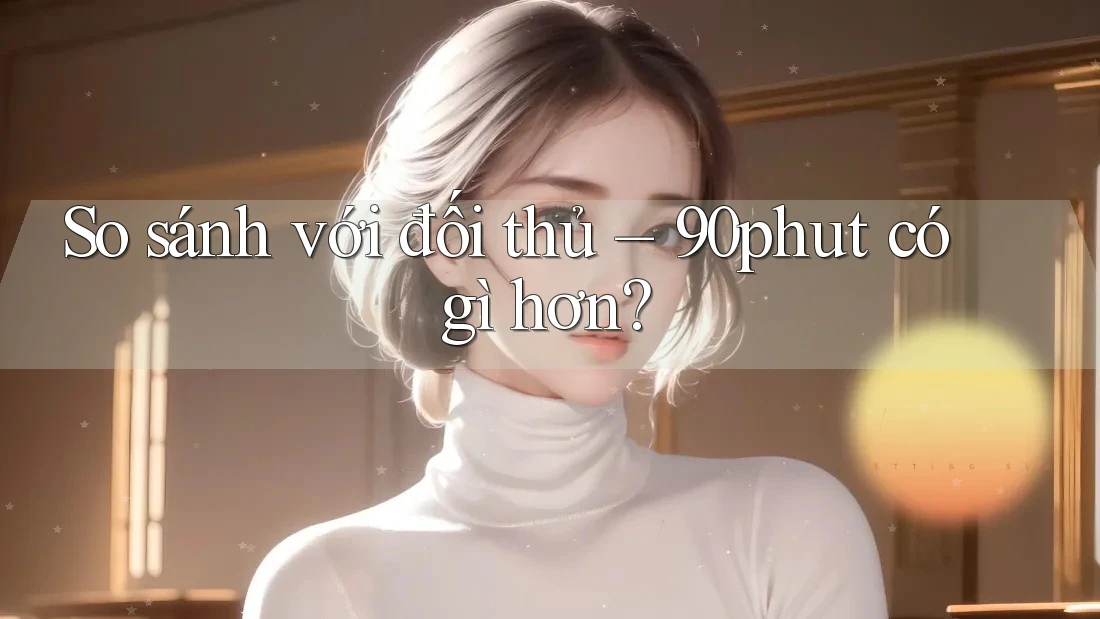 So sánh với đối thủ – 90phut có gì hơn?