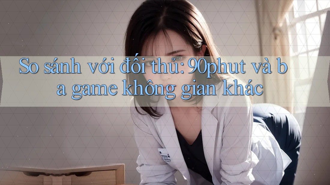 So sánh với đối thủ: 90phut và ba game không gian khác