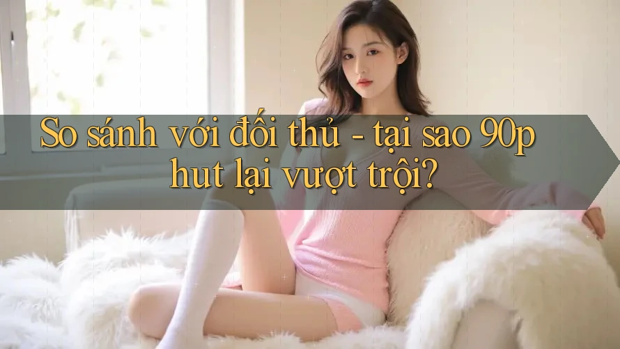 So sánh với đối thủ - tại sao 90phut lại vượt trội?