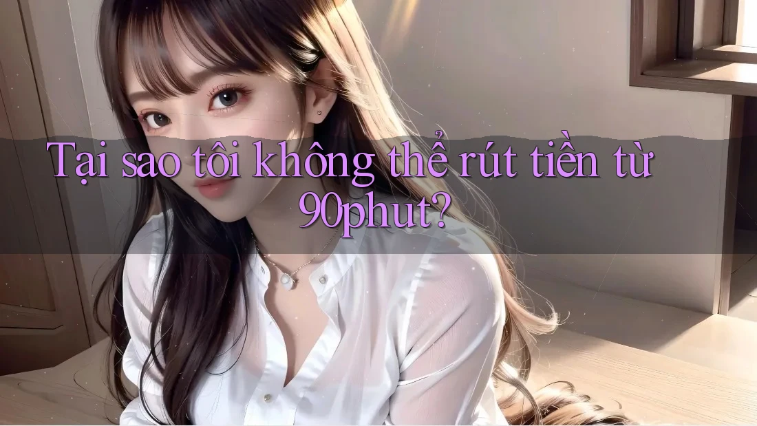 Tại sao tôi không thể rút tiền từ 90phut?