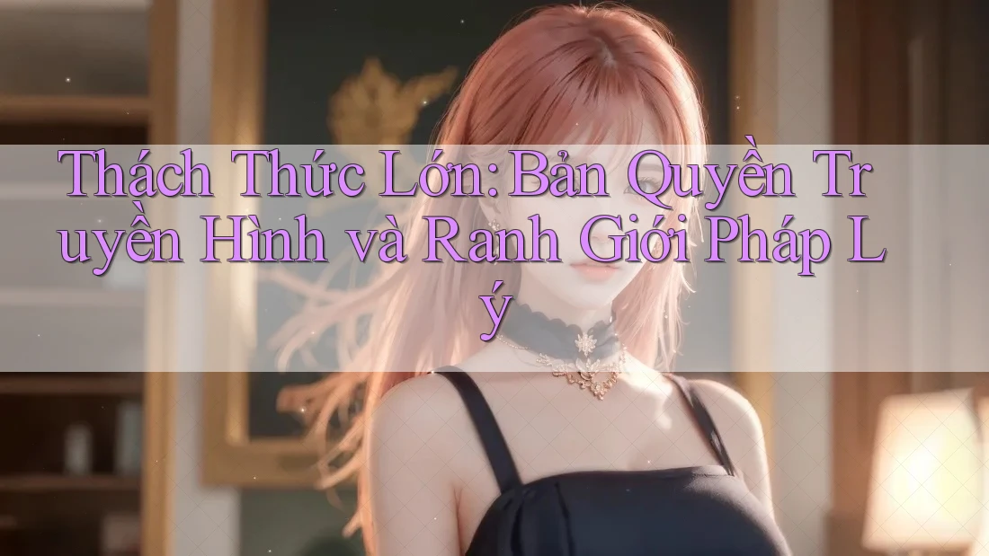 Thách Thức Lớn: Bản Quyền Truyền Hình và Ranh Giới Pháp Lý
