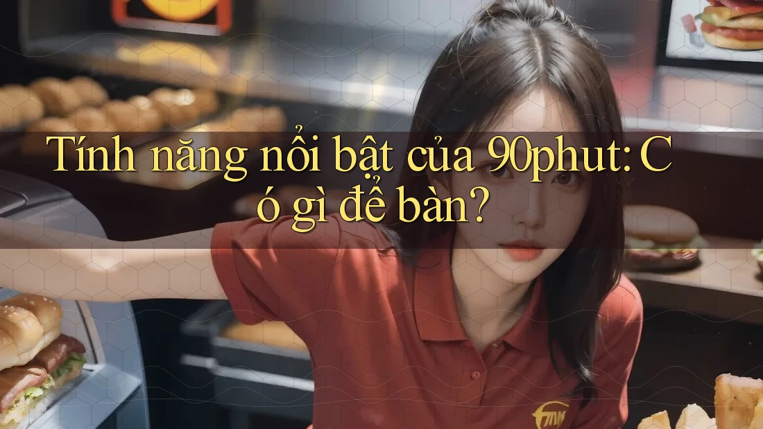Tính năng nổi bật của 90phut: Có gì để bàn?