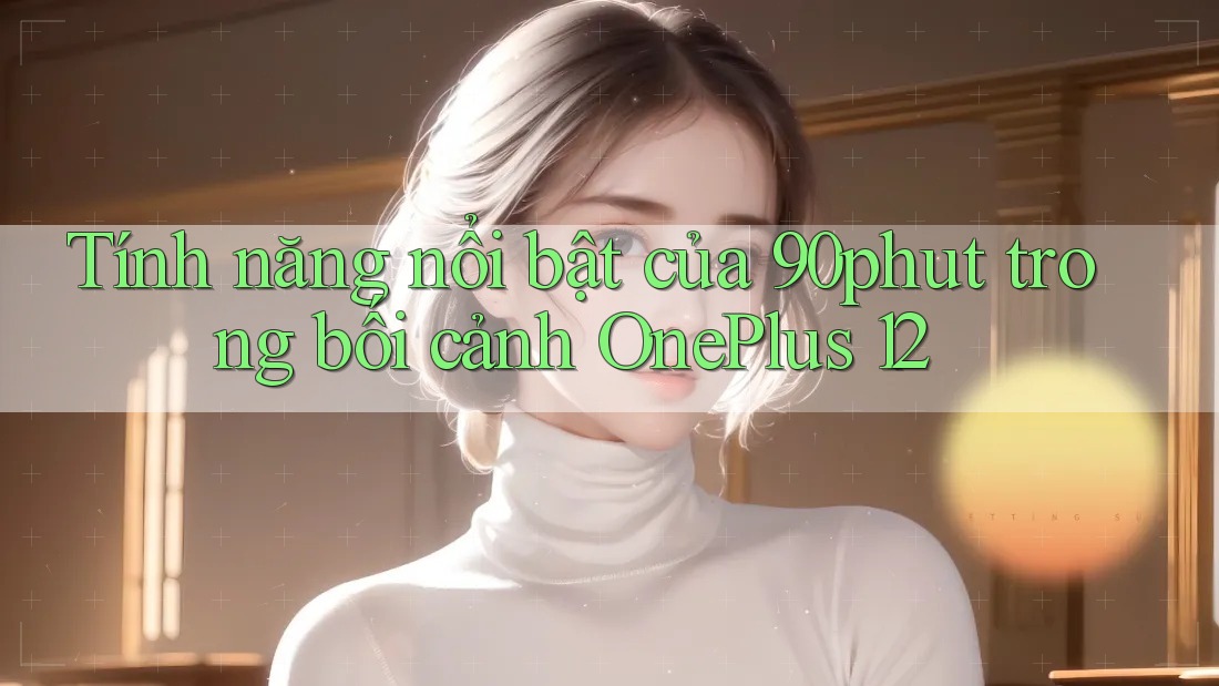 Tính năng nổi bật của 90phut trong bối cảnh OnePlus 12