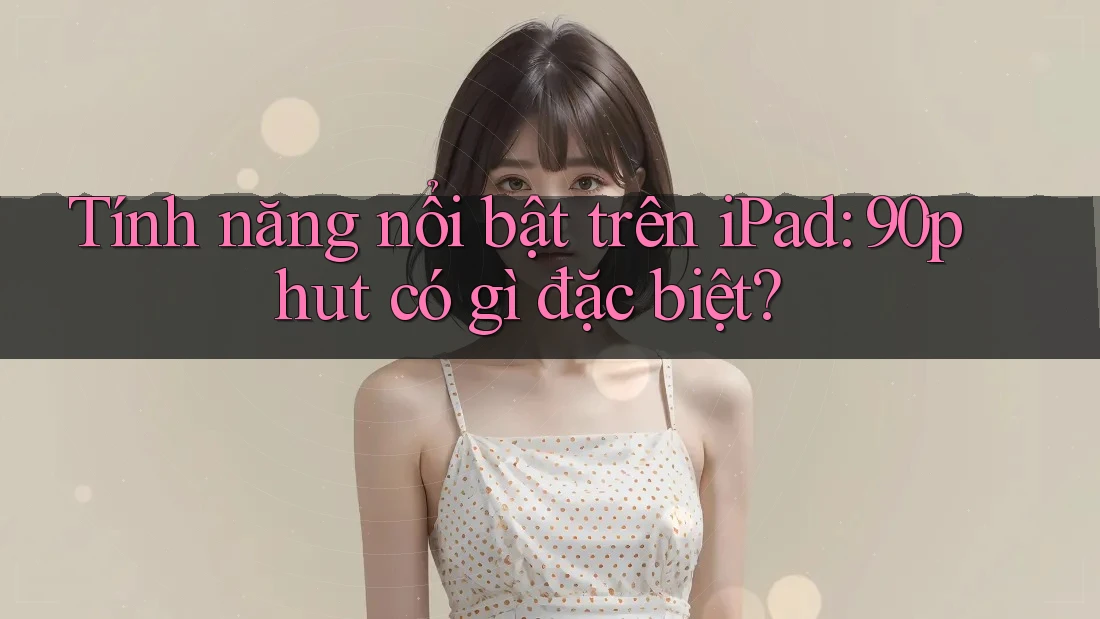 Tính năng nổi bật trên iPad: 90phut có gì đặc biệt?