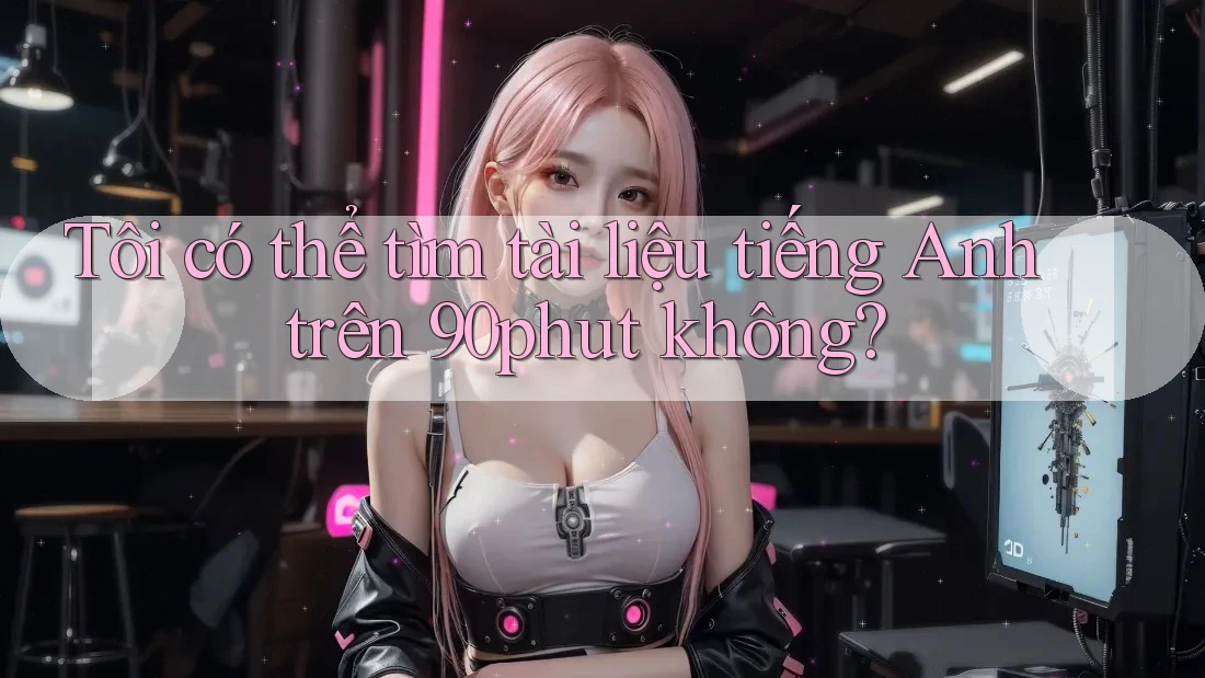 Tôi có thể tìm tài liệu tiếng Anh trên 90phut không?