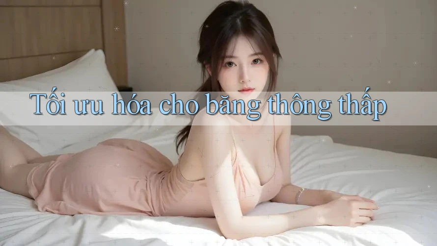 Tối ưu hóa cho băng thông thấp