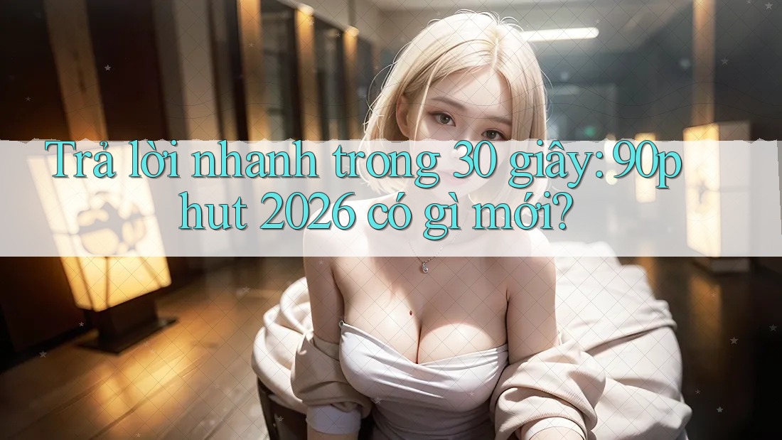 Trả lời nhanh trong 30 giây: 90phut 2026 có gì mới? Trả lời nhanh trong 30 giây: 90phut 2026 có gì mới?