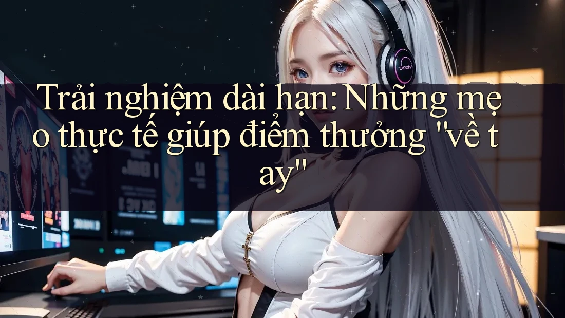 Trải nghiệm dài hạn: Những mẹo thực tế giúp điểm thưởng “về tay”