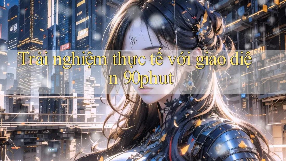 Trải nghiệm thực tế với giao diện 90phut