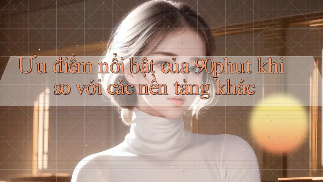 Ưu điểm nổi bật của 90phut khi so với các nền tảng khác