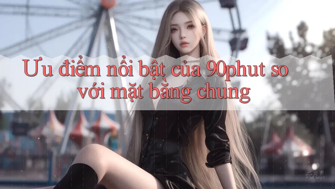 Ưu điểm nổi bật của 90phut so với mặt bằng chung